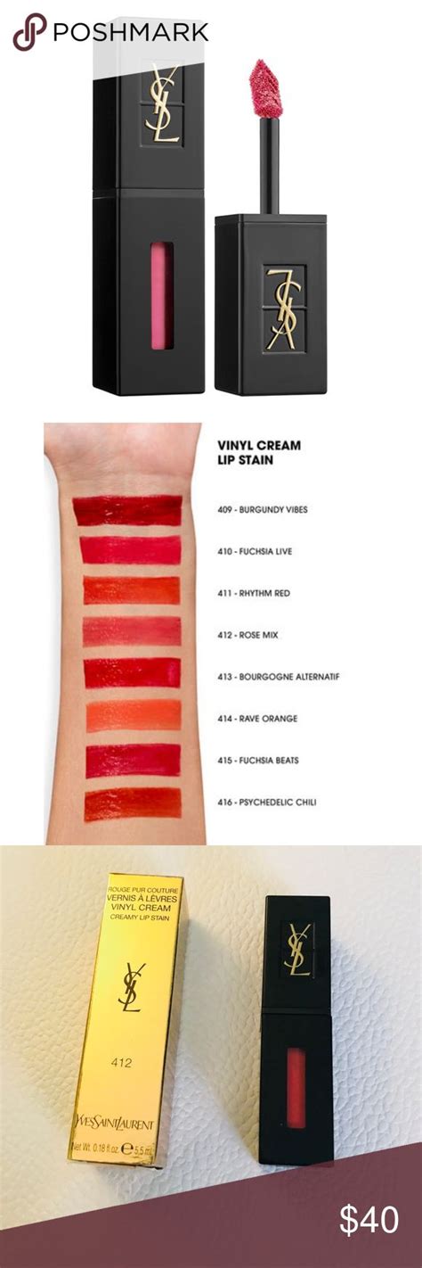 ysl lip stain 314|YSL lip stain 412.